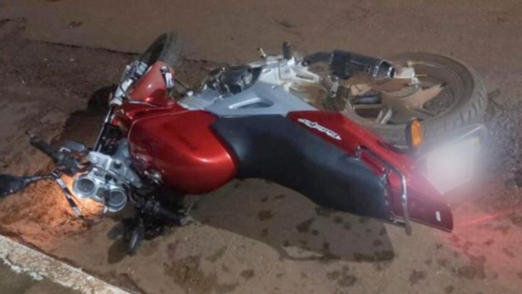 Motociclista em alta velocidade perde o controle da moto e morre, em Bom Jesus de Goiás