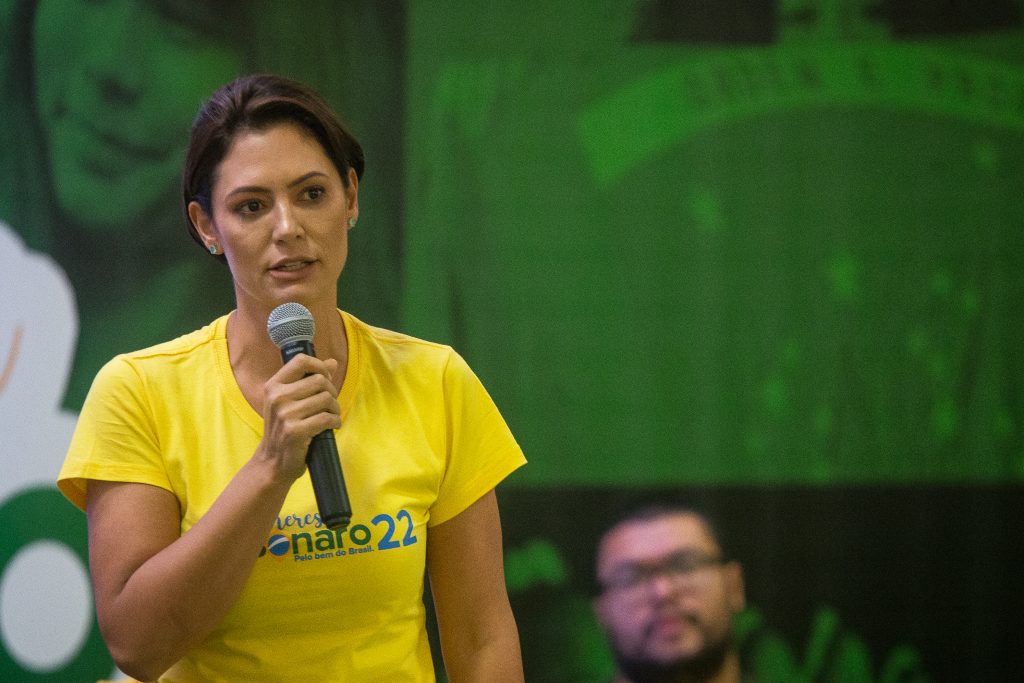 Michelle Bolsonaro anuncia evento para incentivar mulheres na política em Goiânia