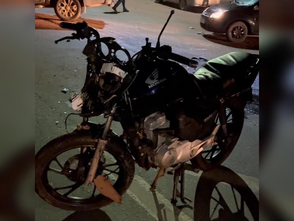 Motociclista que sofreu acidente na BR-060 tem 17 anos e está em estado gravíssimo