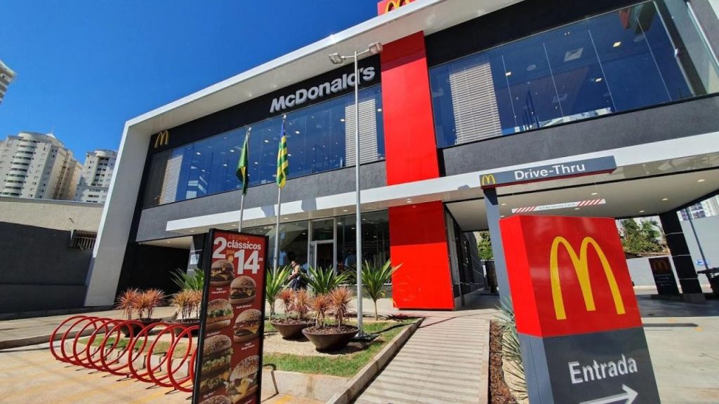 Unidade do McDonald's em Goiânia. (Foto: Divulgação)