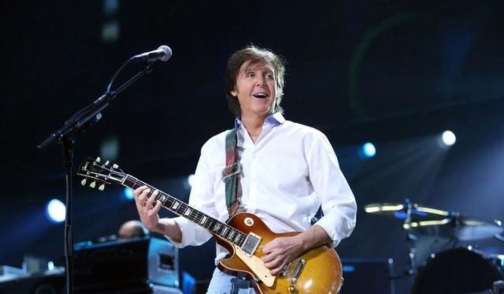 Paul McCartney, em apresentação de 2012. (Foto: Divulgação/Paul McCartney).