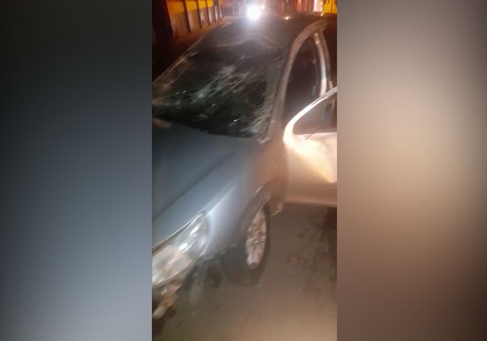 Homem capota veículo e foge, abandonando passageira grávida no Centro de Anápolis