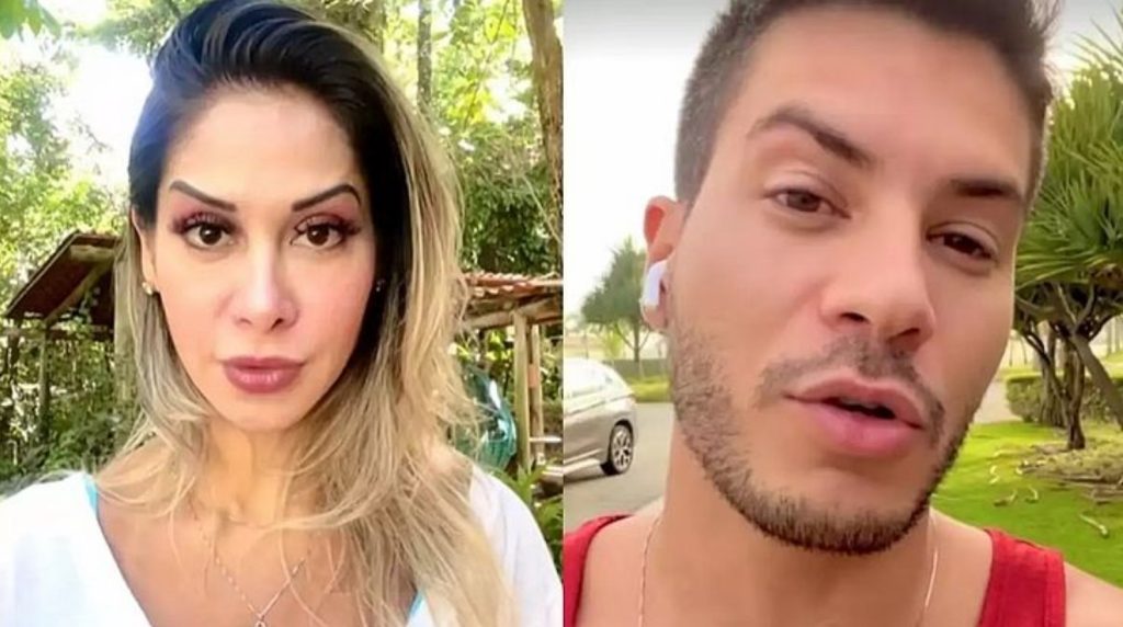 Maíra Cardi posta filha no hospital com namorado; Arthur Aguiar diz não saber de internação