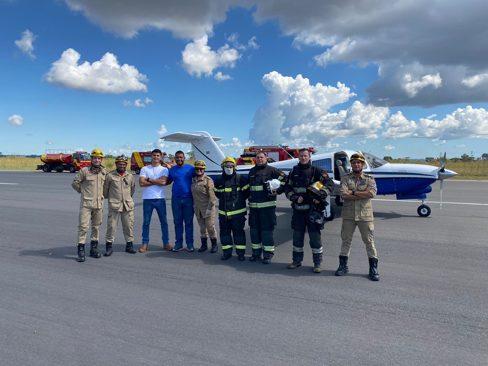 Piloto consegue aterrissar aeronave em segurança após pane no sistema, em Anápolis