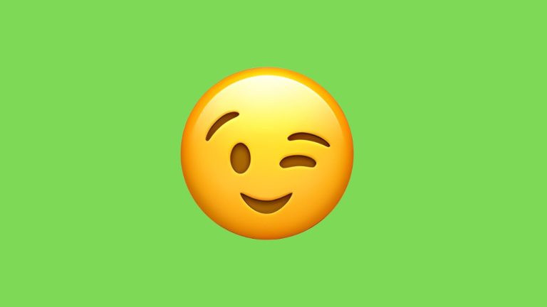 Descubra o real significado do emoji de piscada no WhatsApp