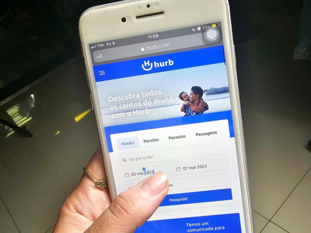 Justiça manda penhorar domínio do site da Hurb para pagamento de indenização