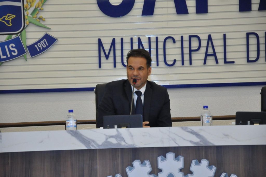 Domingos Paula, presidente da Câmara Municipal.