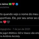 Léo Jaime no Twitter