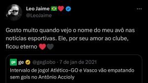 Léo Jaime no Twitter