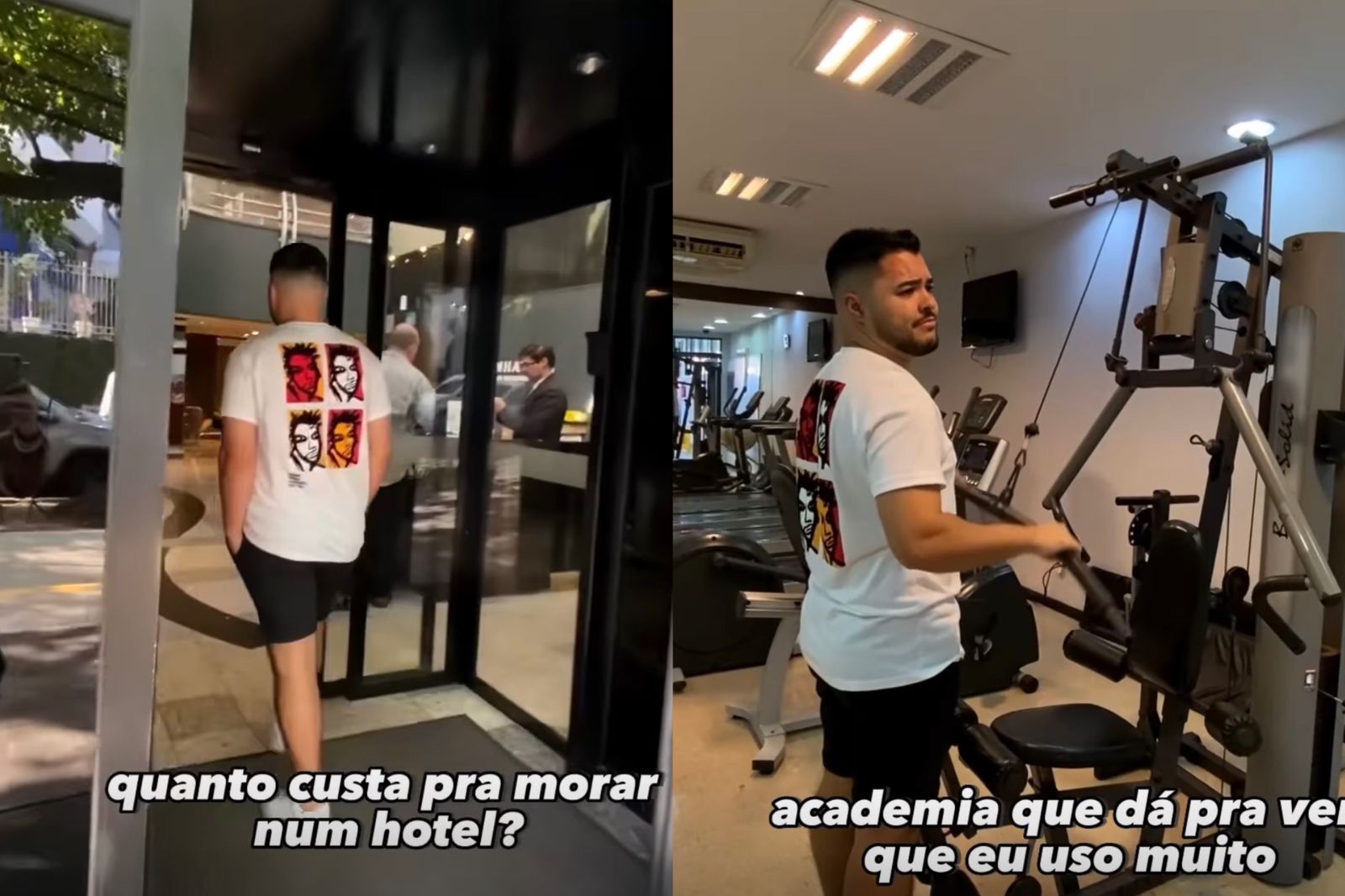 Vale a pena morar em hotel ao invés de pagar aluguel? Influencer que fez esta escolha responde