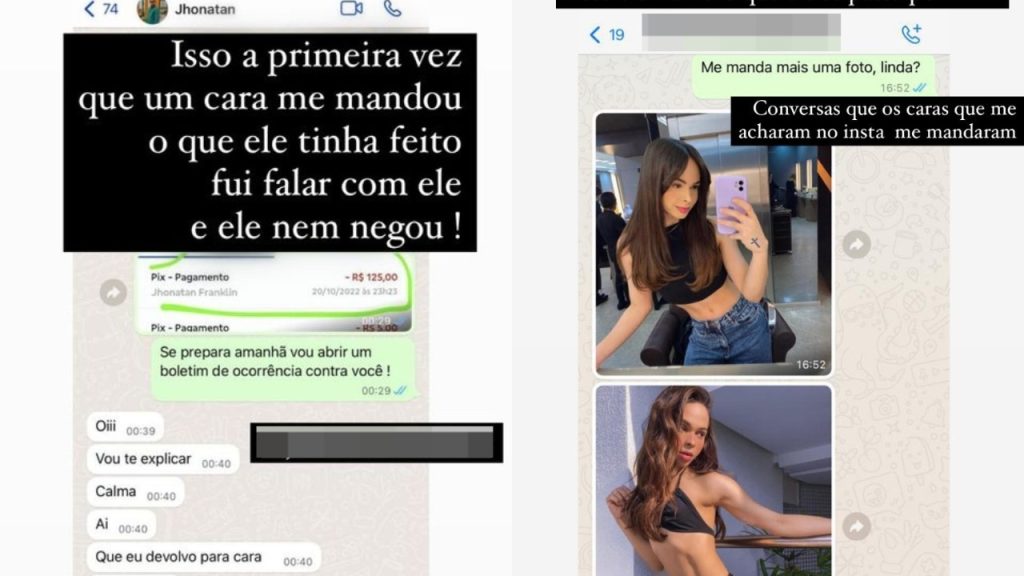 Influencer denúncia empresário de Goiânia e expõe prints graves; veja