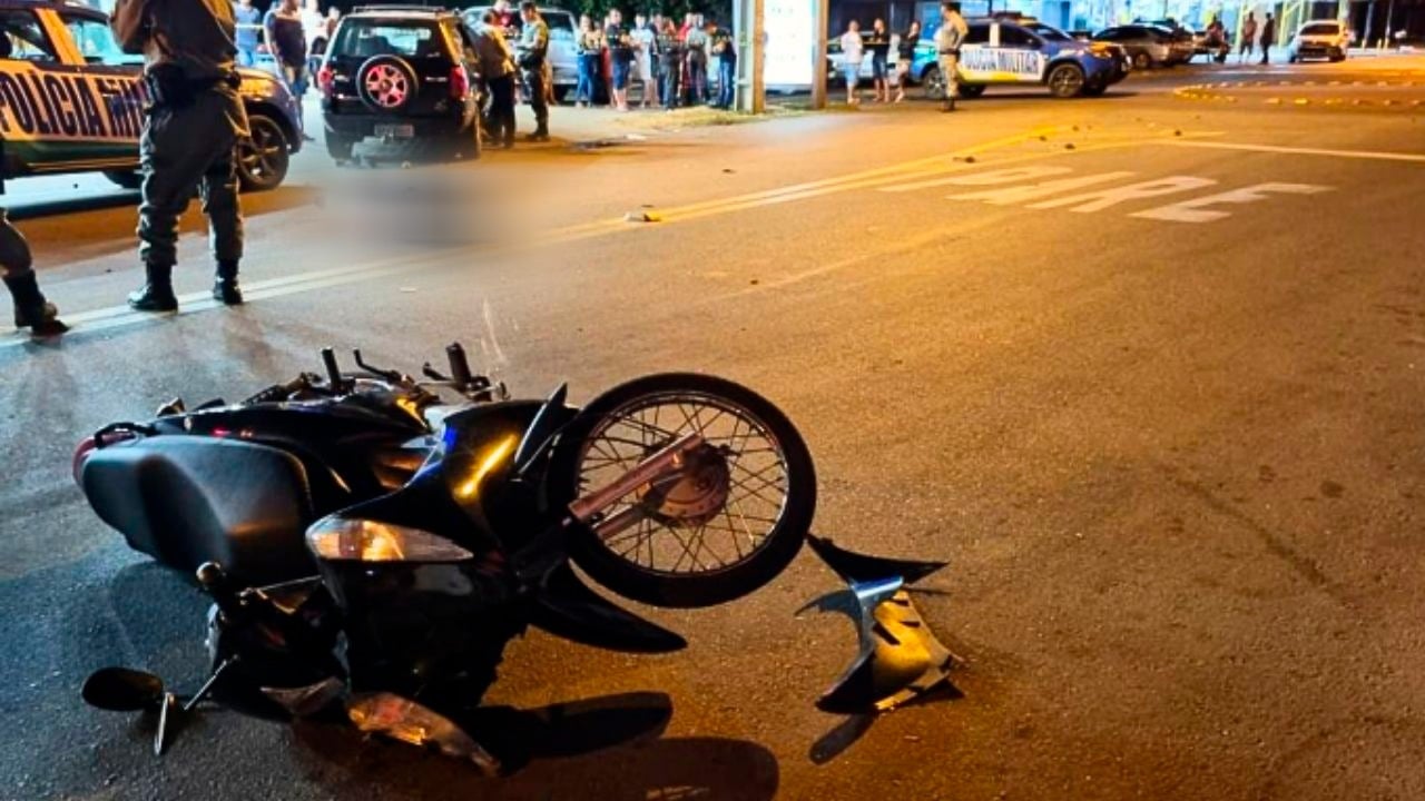 Identificado motociclista que morreu ao ser atingido por veículo em Goiânia