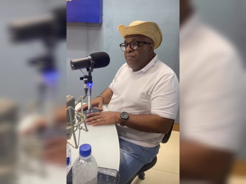 Em rádio, Delcimar Fortunato dá ultimato a Roberto Naves e diz ser homem de atitude