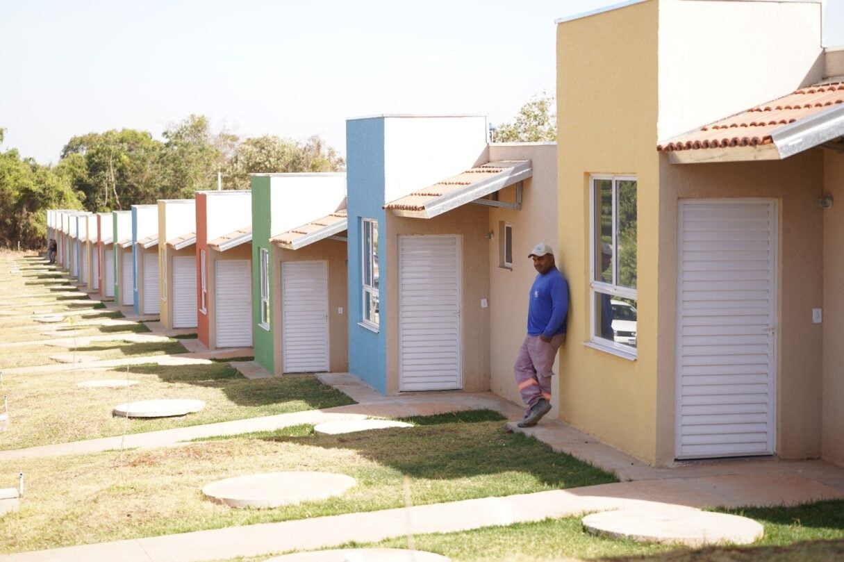 Casas custo zero, em Goiás