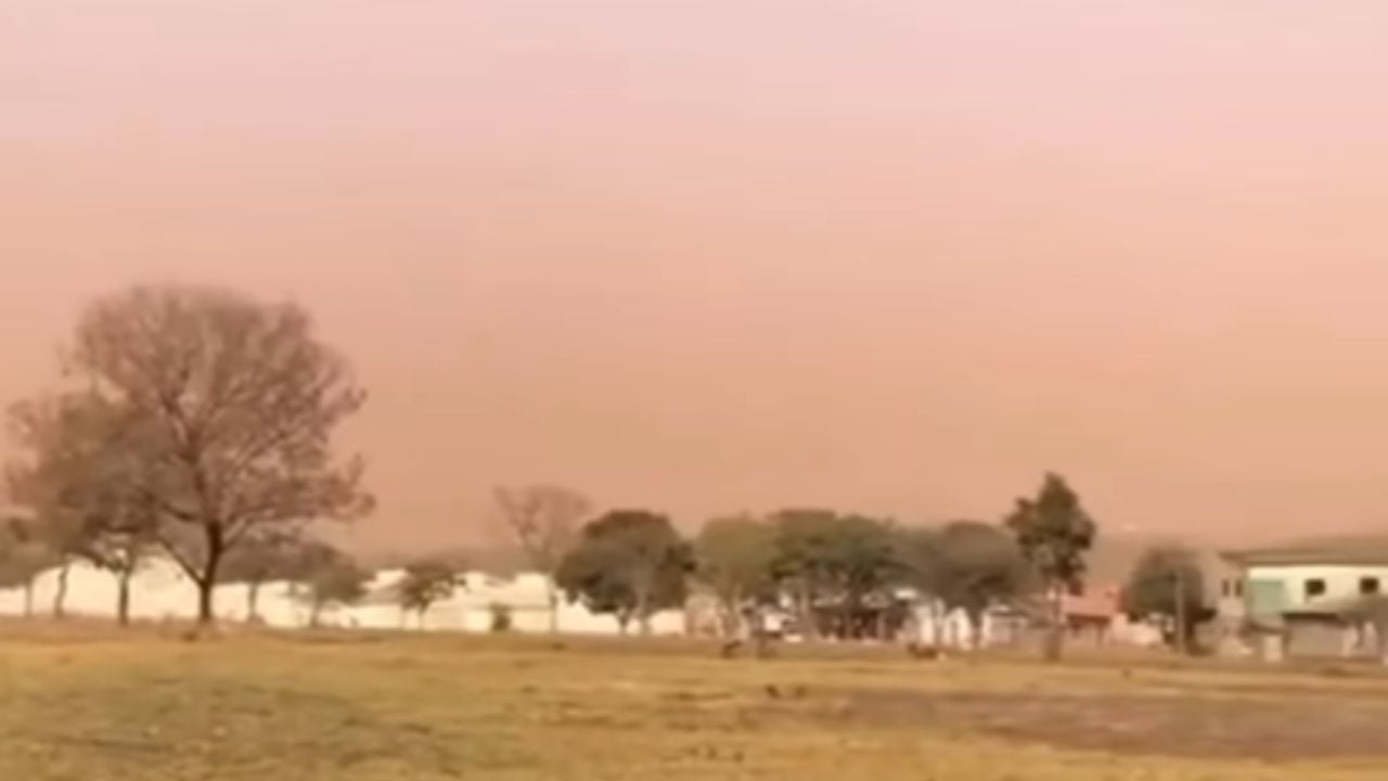 Tempestade poeira Goiânia