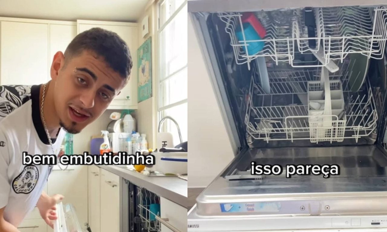 Jovem na Inglaterra impressiona mostrando o que tem em toda casa britânica