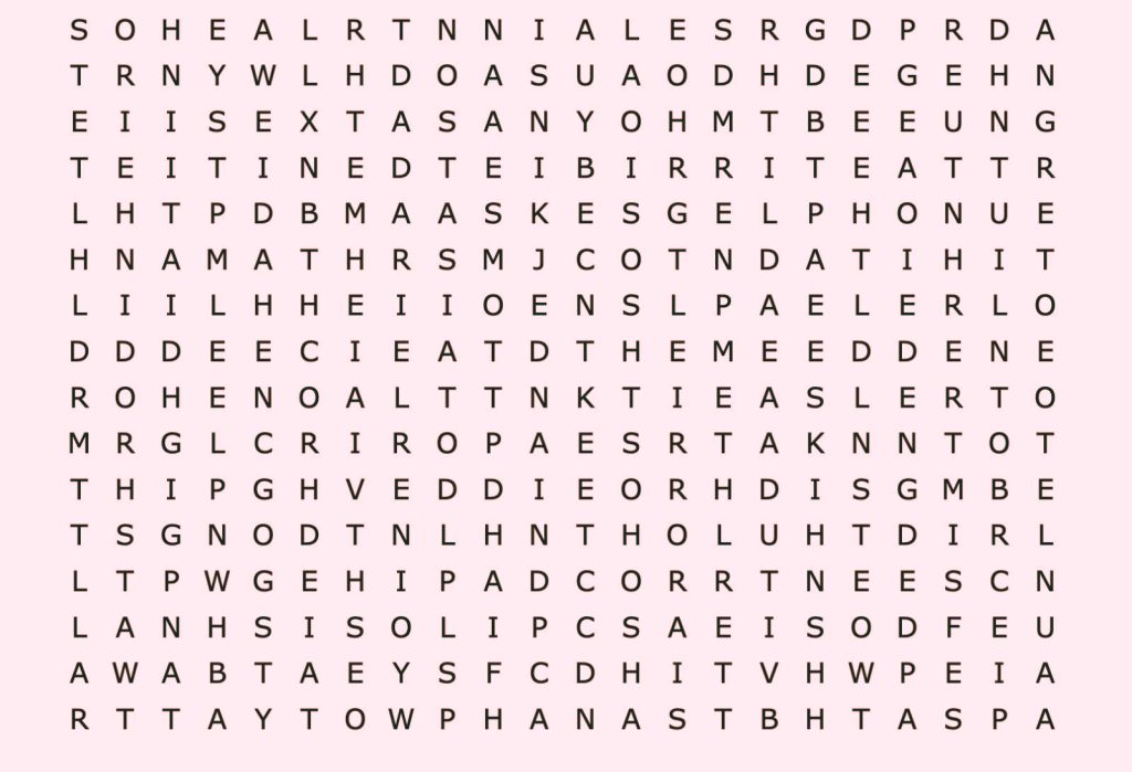 Você consegue encontrar "DINHEIRO" e "PIX" neste caça-palavras em 23 segundos?