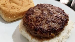 corte de carne para hambúrguer
