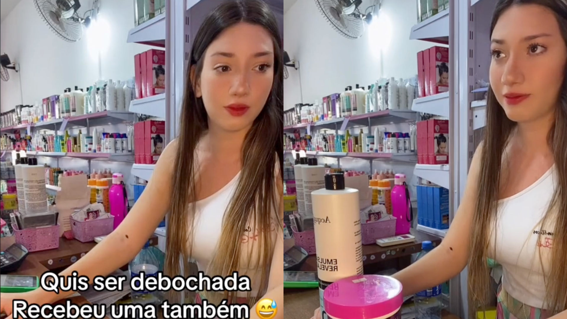 Influenciadora viraliza ao expor no TikTok atitudes de clientes arrogantes de sua perfumaria