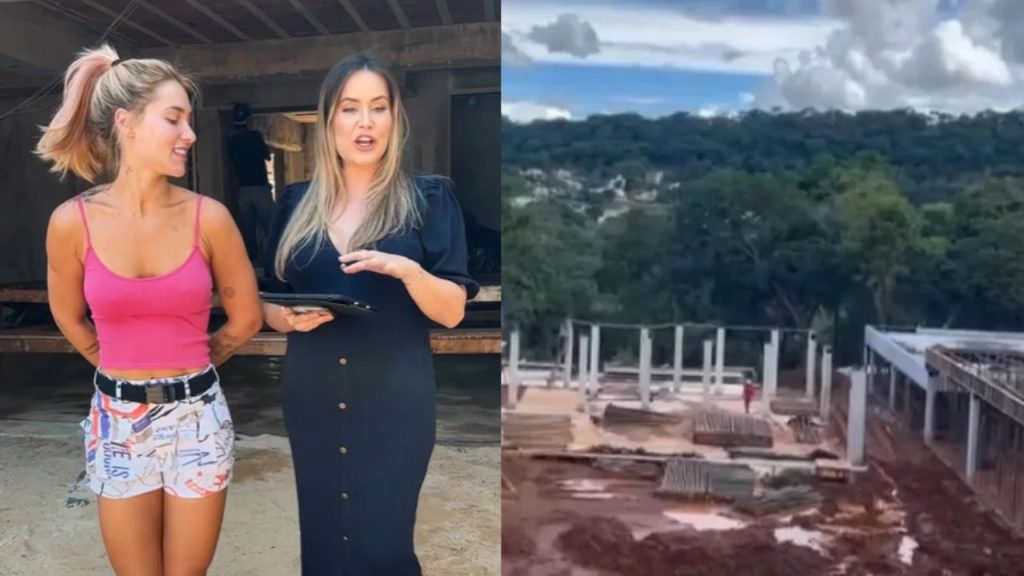 Virginia e arquiteta Izadora Mariano.