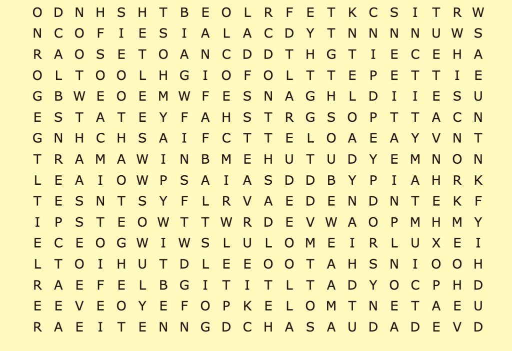 Só pessoas com olhos de águia conseguem encontrar "SAUDADE" neste caça-palavra em menos de 14 segundos