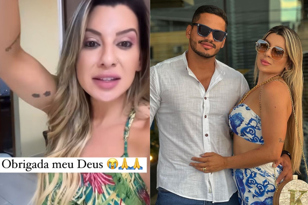 ”Tudo vai se esclarecer”, diz Kelly Pires após advogado conseguir tirar marido da cadeia