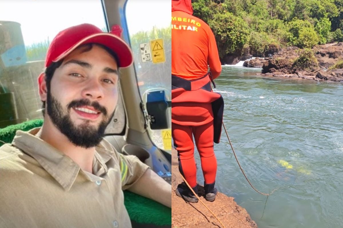 Bombeiros localizam corpo de jovem desaparecido após pular em cachoeira no interior de Goiás