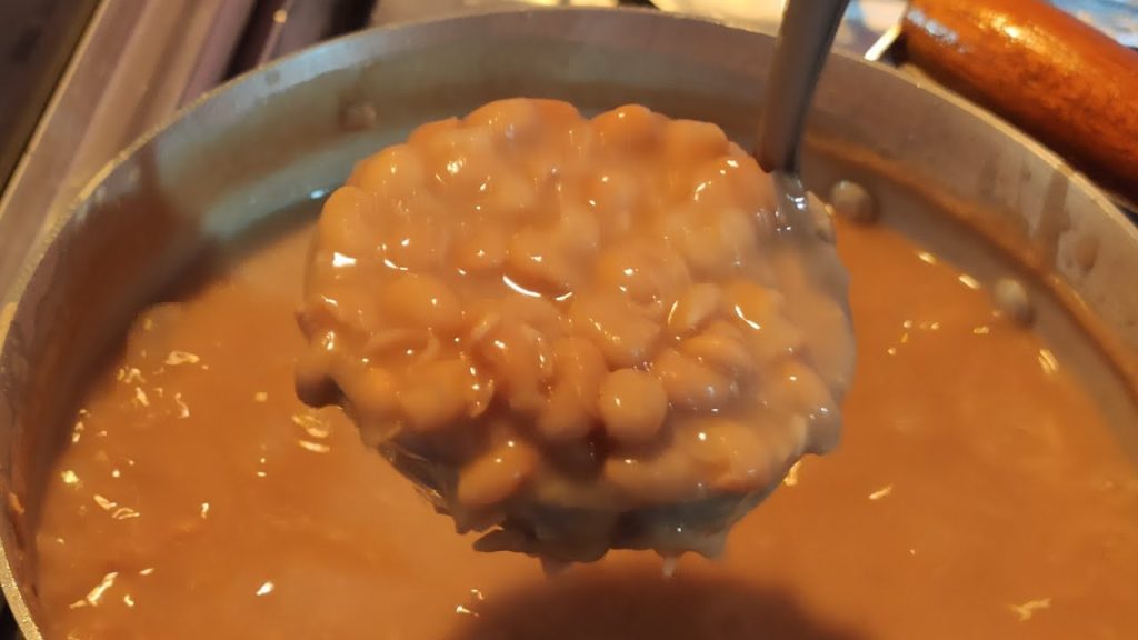 feijão cremoso e gostoso