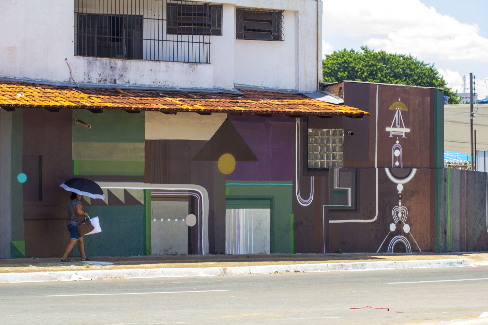 Murais mostram como foi a Goiânia de outras décadas na região antiga da cidade