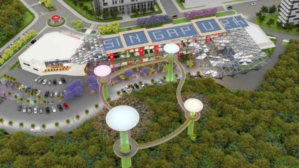 Shopping Singapura City.