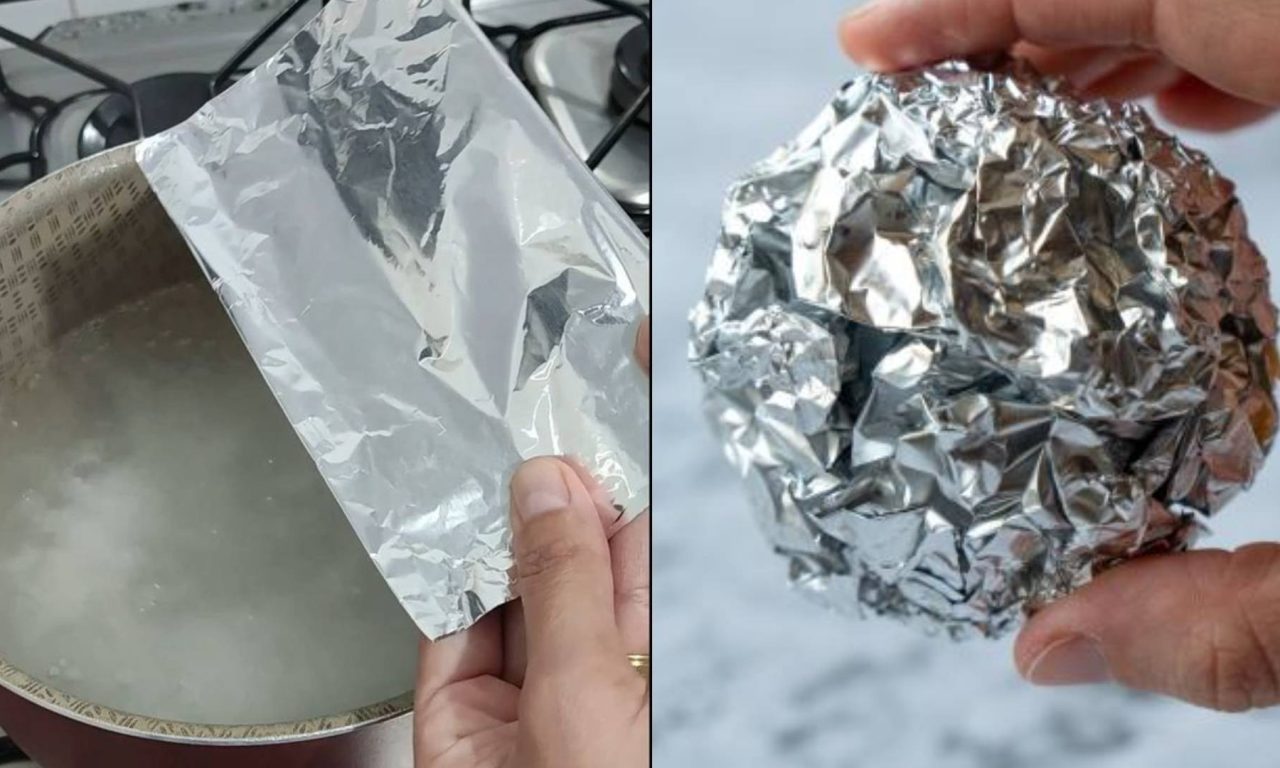 técnica do papel alumínio