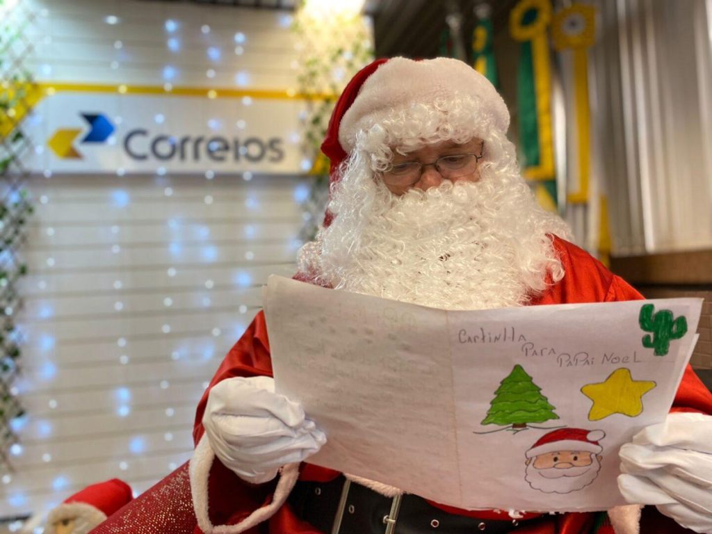 Papai Noel dos Correios de 2023.