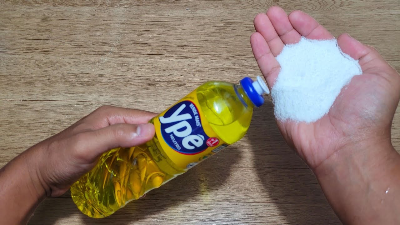 A razão de muita gente estar colocando sal dentro do detergente