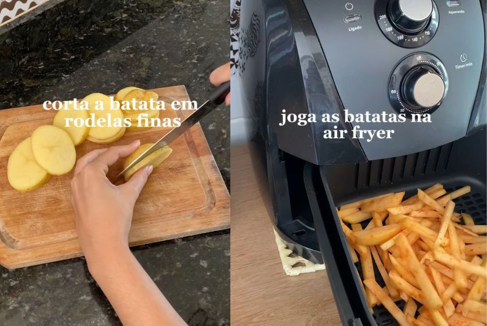 Receita de Batata Frita na Air Fryer