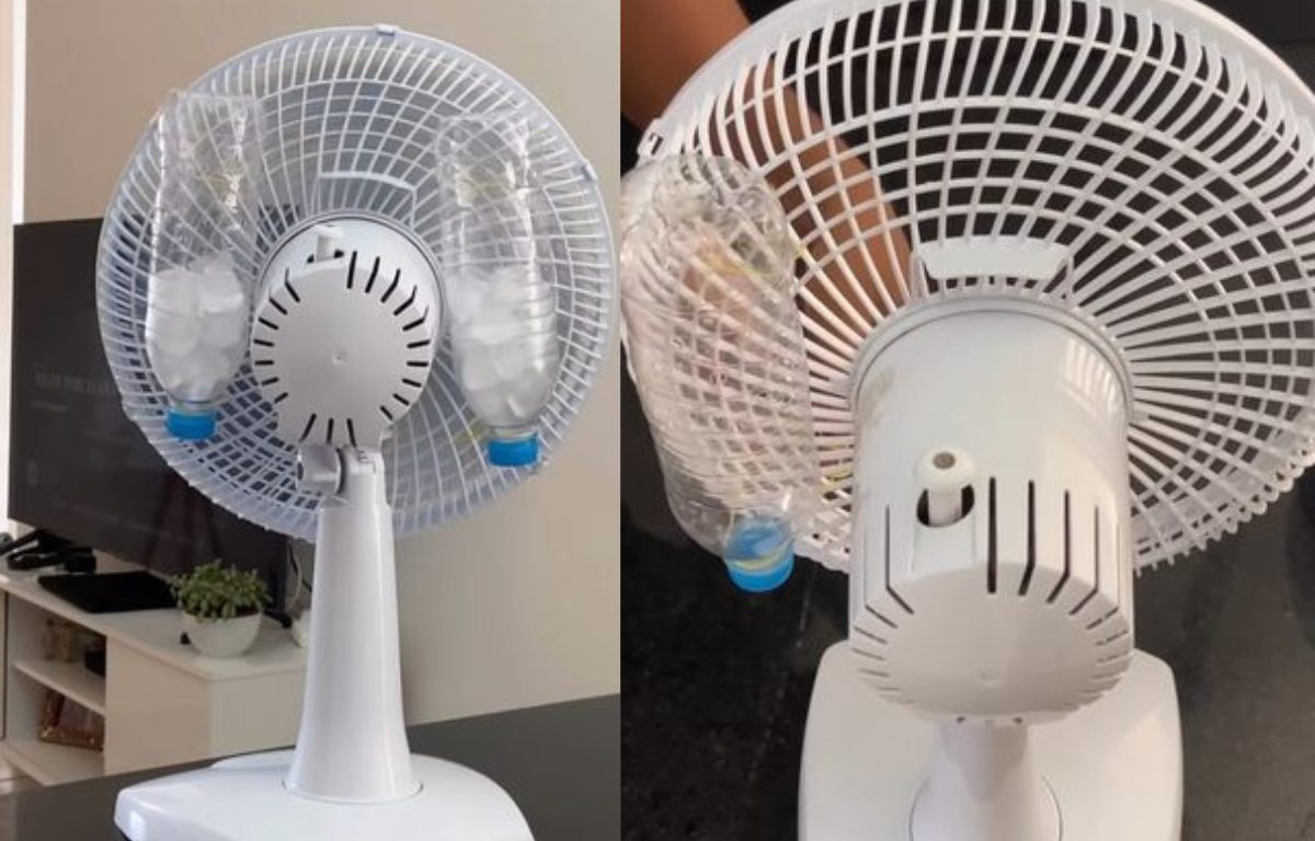 O truque simples para fazer seu ventilador refrescar até 100 vezes mais