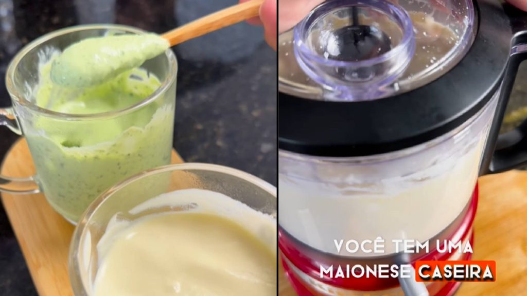 maionese caseira temperada