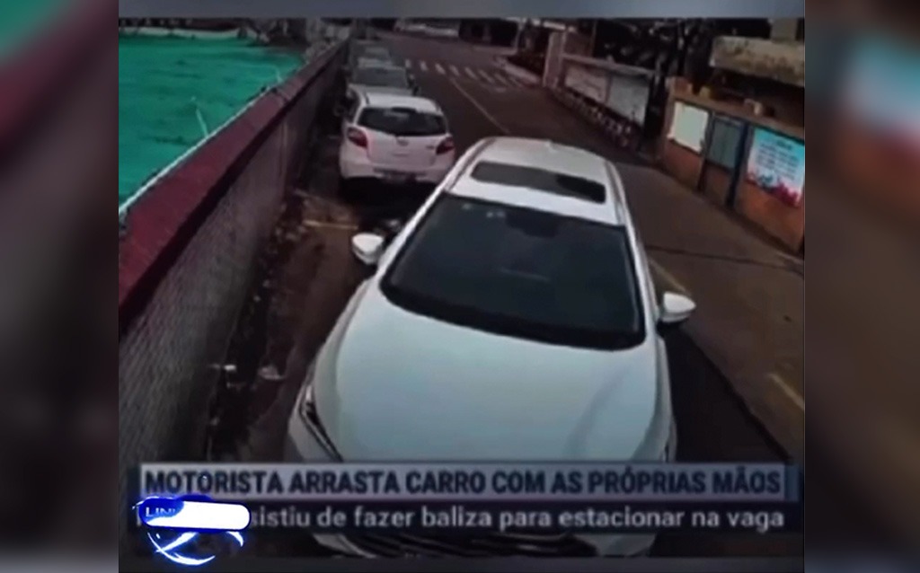 Motorista toma atitude inesperada após não conseguir lugar para estacionar