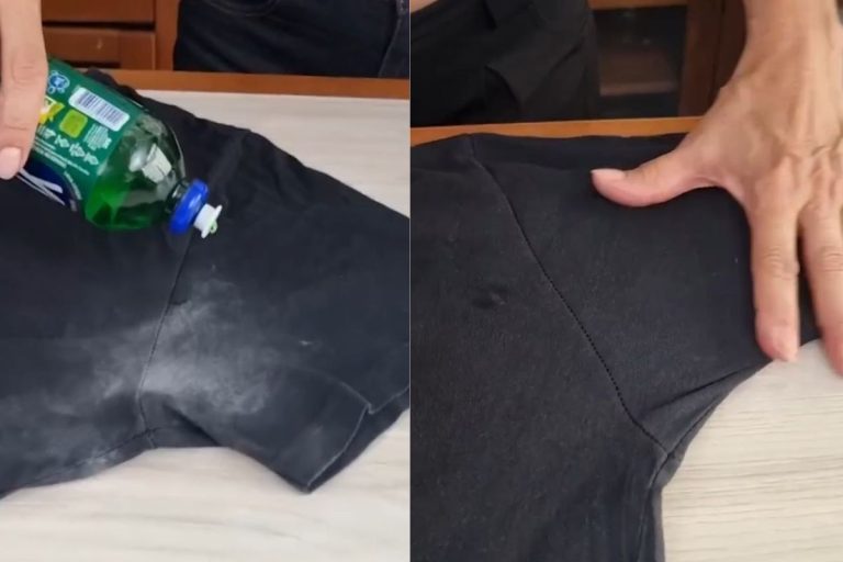 Esta é a maneira mais fácil de tirar manchas de desodorante das roupas