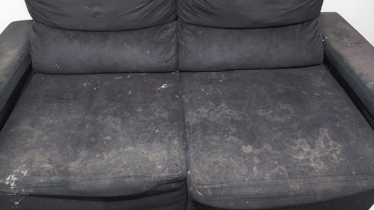 O truque para recuperar o sofá que está sujo sem precisar de pagar lavanderia