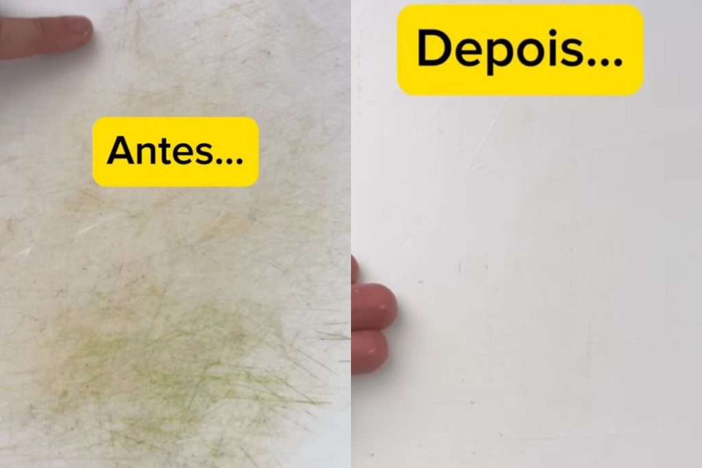 O truque dos restaurantes para limpar a tábua de cortar carne e não deixar ela suja