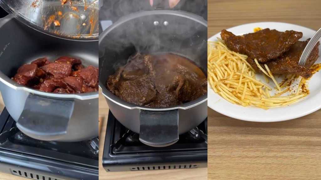 Aprenda a fazer bife na pressão