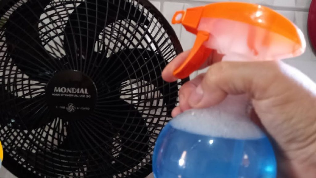 Truque para limpar o ventilador sem desmontá-lo