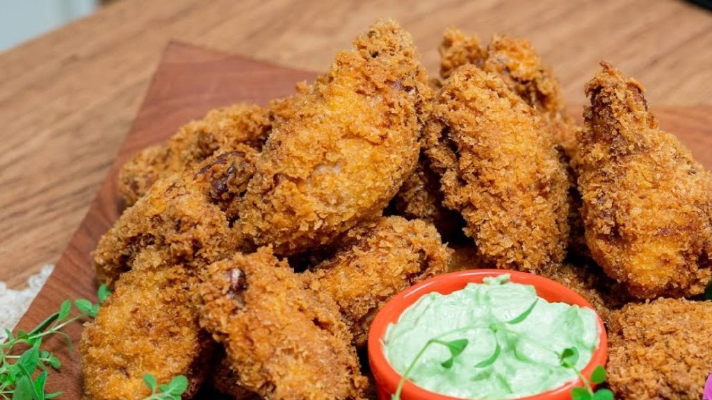 Truque para fazer o frango frito igual das lanchonetes