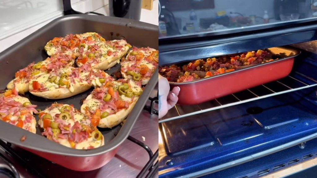 Aprenda a fazer esse lanche, o pão pizza fica pronto em 15 minutos