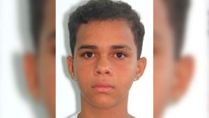 Imagem de Nicollas Lima Serafim, de 14 anos. (Foto: Reprodução) colégio