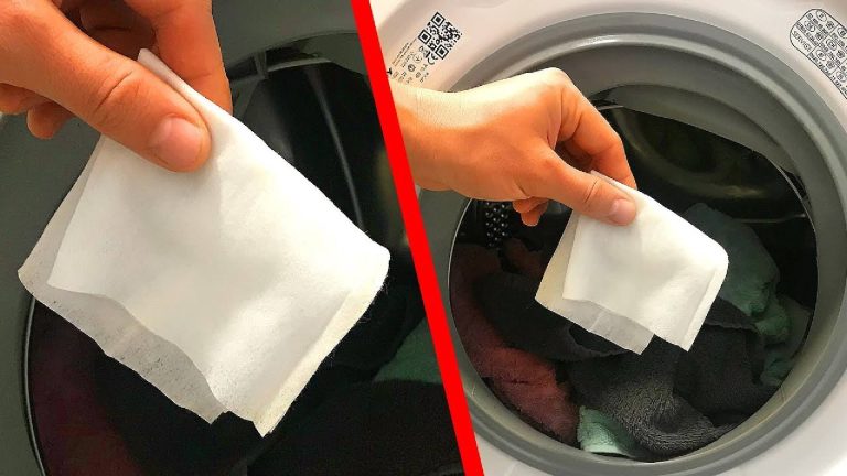Lenços umedecidos são excelentes para quem lava roupa na máquina