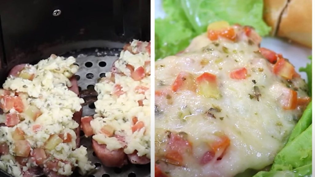 Linguiça recheada deliciosa para fazer a receita na Air Fryer