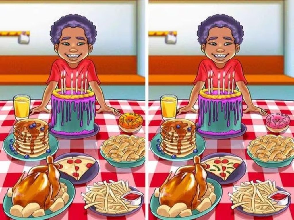 Desafio: você tem 10 segundos para encontrar a diferença nestas 3 imagens