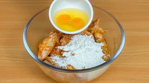 Substituto perfeito para farinha de trigo na hora de empanar frango para fritar