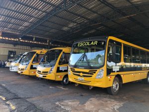 Avô leva neta à escola em carrinho de reciclagem para ela não perder aulas